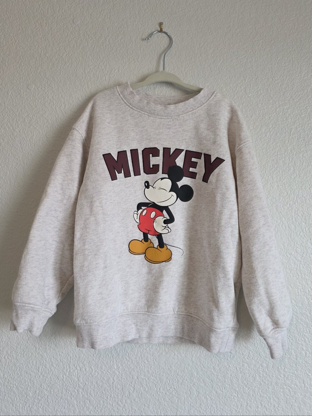 H&M Disney Mickey Mouse Sweatshirt Kids 5T/6